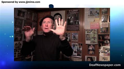 Mime With Deafblind Man Youtube