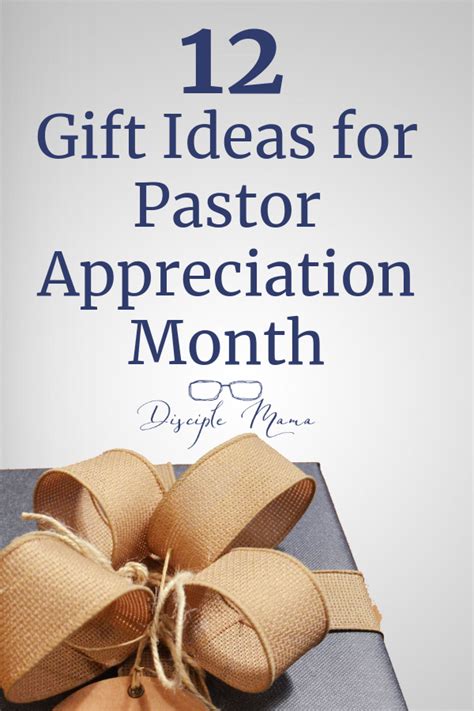 Maybe you would like to learn more about one of these? 13 Gift Ideas for Pastor Appreciation Month - Disciple ...