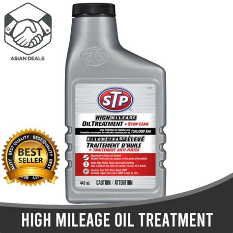 Stp® High Mileage Oil Treatment Stop Leak 15 Fl Oz Lazada Ph