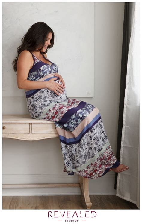 Pregnancy Photo Session Barefoot And Pregnant In The Kitchen