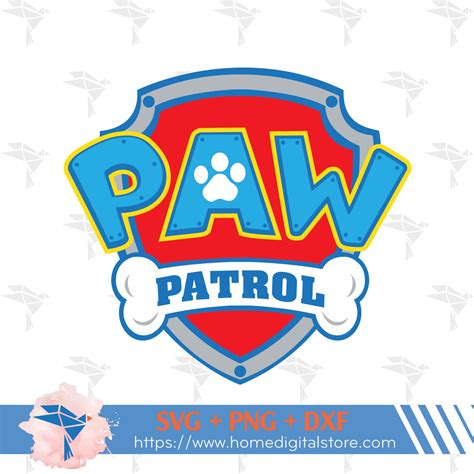 Paw Patrol Svg Png Dxf For Cutting Printing Designing Or More