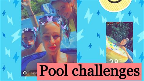 Pool Challenges 🌊 Youtube