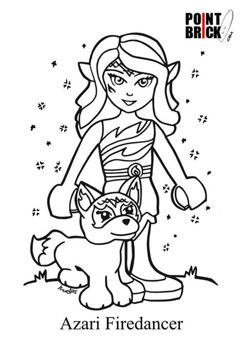 Lego Elves Dragon Coloring Pages Coloring Pages