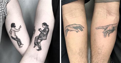165 Brilliant Matching Tattoo Ideas Not Only For Couples Bored Panda