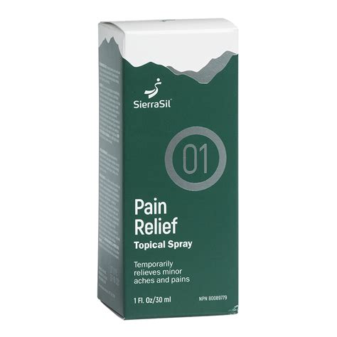 Sierrasil Pain Relief Spray 30ml