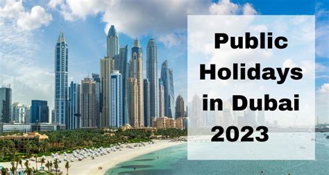 2023 Holidays Dubai Get Calendar 2023 Update