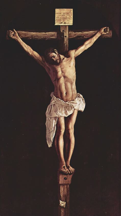 Christ On The Cross 1627 Francisco De Zurbaran WikiArt Org