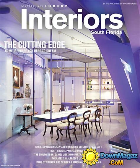 Modern Luxury Interiors South Florida - Spring/Summer 2015 ...