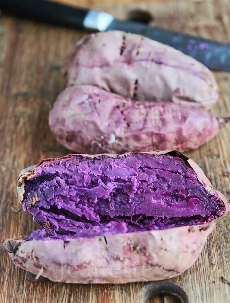 Mashed Stokes Purple Sweet Potatoes Recipe Jeanettes Healthy Living