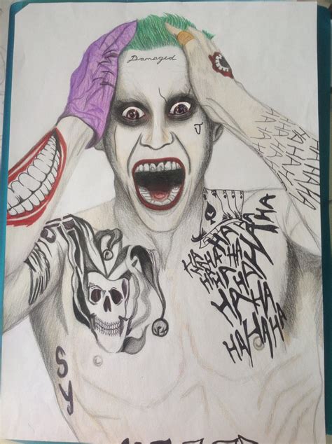 Dc Comics Suicide Squad 2016 The Joker By Rebecca8296 On