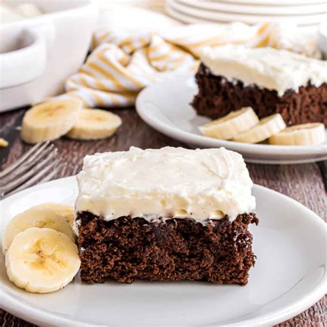 Chocolate Banana Cake Recipe Shugary Sweets