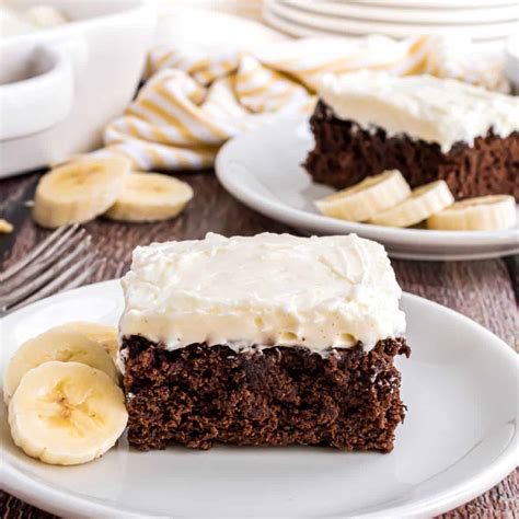 chocolate banana cake recipe