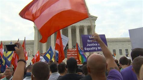 Supreme Court Strikes Down Ban On Same Sex Marriage Gma