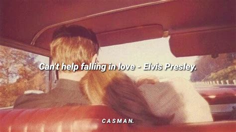 Cant Help Falling In Love Elvis Presley Letra Español Casman Youtube