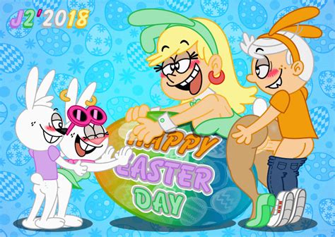 Rule 34 Animated Anthro Anthro On Anthro Blair Loud Blonde Hair Brother And Sister Bunny