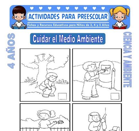 10 Dibujos De Como Cuidar El Medio Ambiente Para Niños