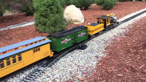 G Scale Outdoor Garden Railroad Youtube