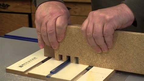 Rockler Router Table Box Joint Jig Youtube