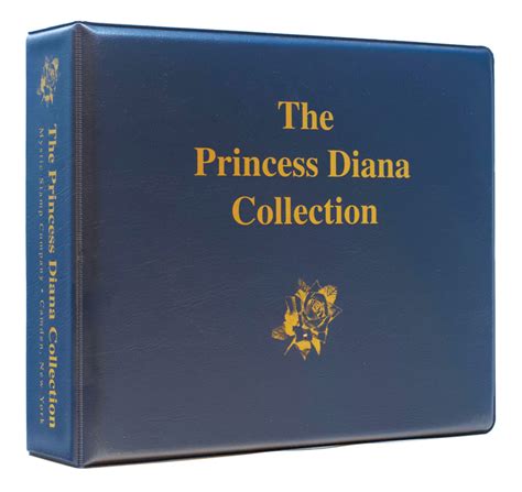 es1050 mystic s princess diana collection binder mystic stamp company