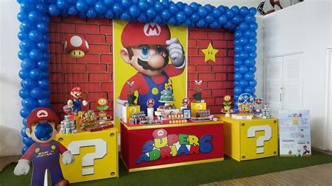 Mario Bros Bday Candy Bar Super Mario Bros Party Super Mario