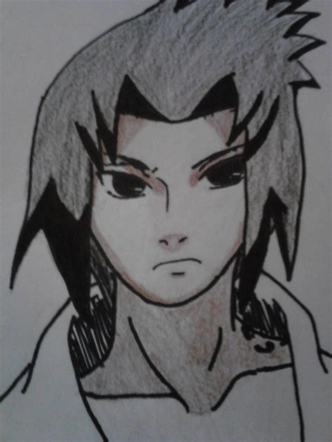 Sasuke Drawing By Strangerjay Dragoart