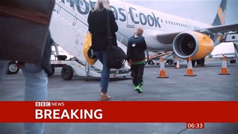 thomas cook collapses after 178 years uk global bbc news 23rd september 2019 youtube