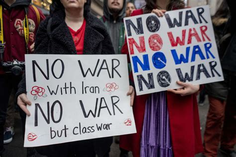 Global Protests Say No War With Iran Can They Inspire A New Antiwar Movement