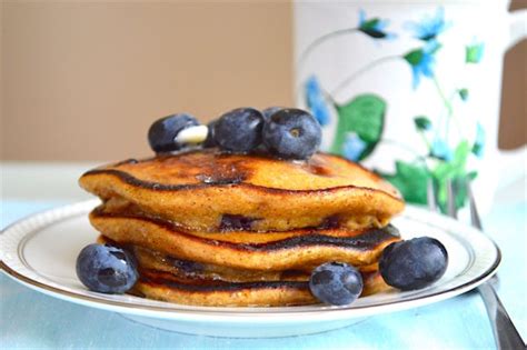 Blueberry Buttermilk Pancakes Jeanie And Lulus Kitchen