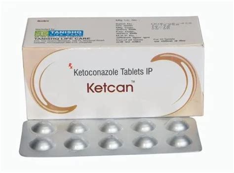 Ketoconazole 200mg Tablet For Anti Fungal Packaging Type Strips At Rs
