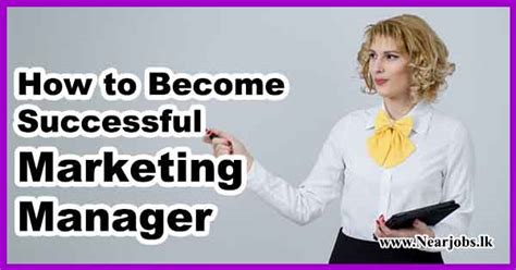 How To Become Successful Marketing Manager In Sri Lanka