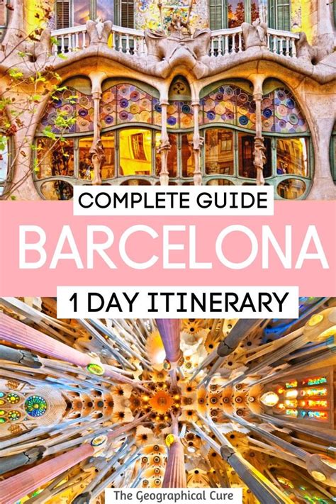 One Day In Barcelona Itinerary How To Make The Most Out Of 24 Hours