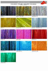 Lycra Lame Color Charts For Dance Clothing Studiodanza
