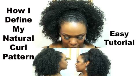 How I Define My Natural Hair Curl Pattern My Work Look With A La Jay