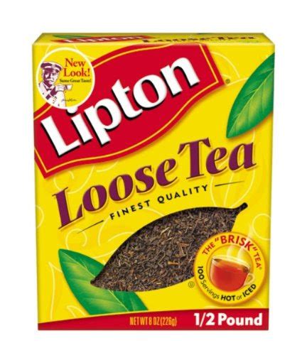 Lipton Black Tea Loose 12 Pound Boxes Pack Of 6