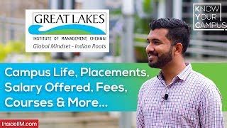 Great Lakes Chennai Admission 2024 Courses Fees Placement Cut Off