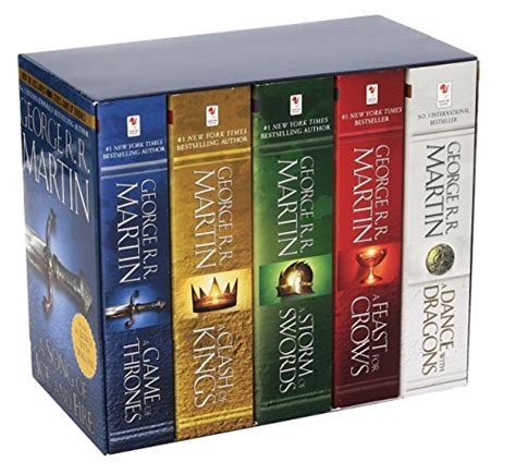 Game Of Thrones 5 Copy Boxed Set George R R Martin Song Of Ice And
