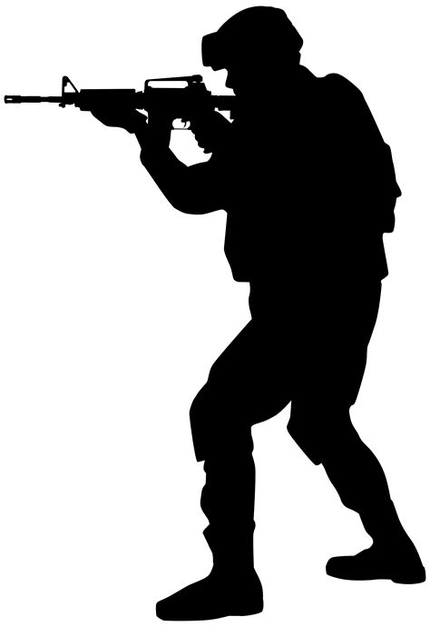 Soldiers Silhouette Png