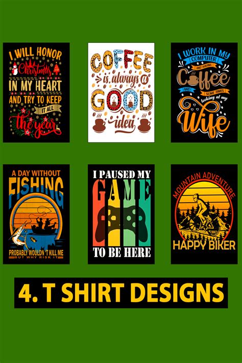 4 Best Typography T Shirt Designs Bundle Masterbundles