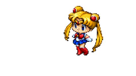 Sailor Moon Pixel Art Image Animée 