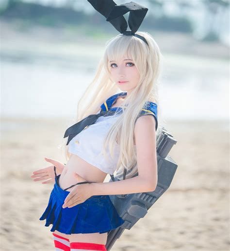 Anime Kantai Collection Shimakaze Uniforms Cosplay Costume Free Shippingsocks