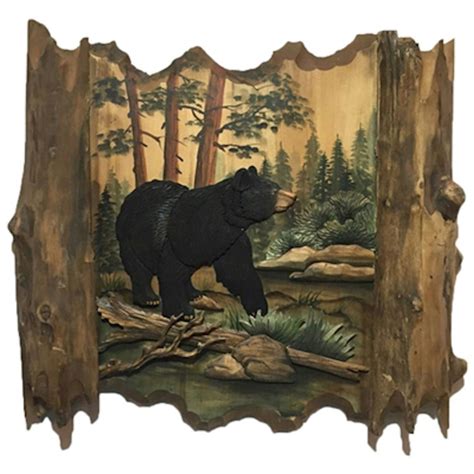 We did not find results for: Bear on the Loose Wood Wall Art