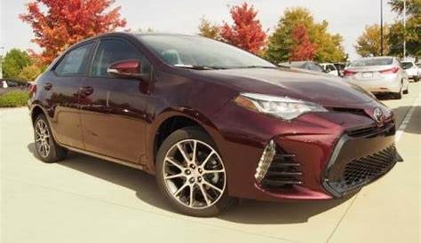 Photo Image Gallery & Touchup Paint: Toyota Corolla in Black Cherry
