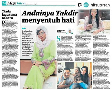 Andainya takdir 2 episod 15. DRAMA ANDAINYA TAKDIR, PENULIS SKRIP DEDAH KISAH SEBENAR - DTS