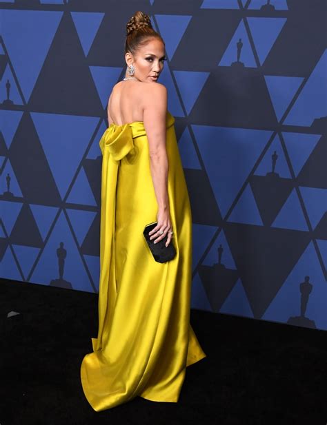 Jennifer Lopezs Braided Updo At The 2019 Governor Awards Popsugar