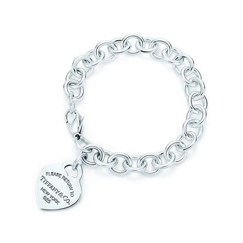 Return To Tiffany® Heart Tag Charm Bracelet In Sterling Silver