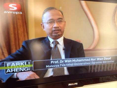 Wan mohd nor wan daud. AbeLek RM: Prof Dr Wan Mohd Nor Wan Daud UTM KL