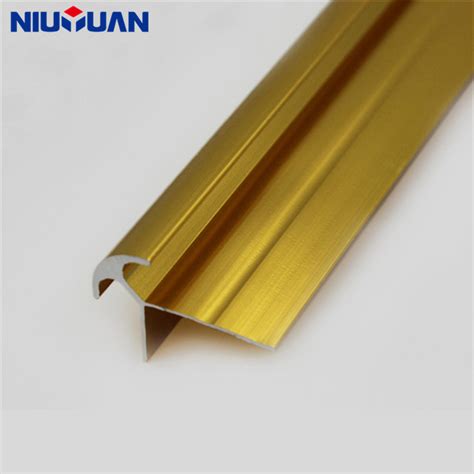 Niu Yuan High Quality Manufacturer Aluminum Gold Tile Trim China Tile