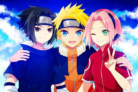 Naruto Sasuke And Sakura Naruto Sasuke Sakura Naruto Teams Naruto Team