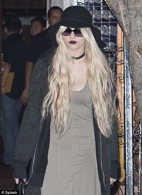 taylor momsen steps out in a truly monstrous getup yes it s even worse than usual daily