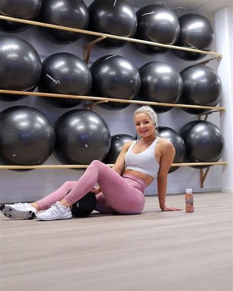 DENICE MOBERG On Instagram ABS EXERCISES WITH BALL I Just Love It Simple And